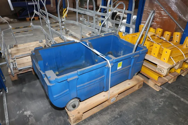 1 x Auffangwanne / Rollwagen ohne Palette